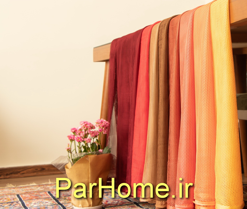 کالیته پارچه پرده تور اسپرت ترک